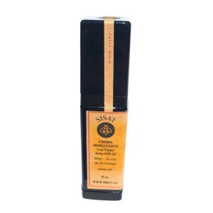 Crema hidratante natural con miel y protección solar 90 gr.
