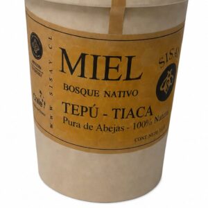 Miel de Tepú-Tiaca Natural 1,2 kg. Envase Compostable